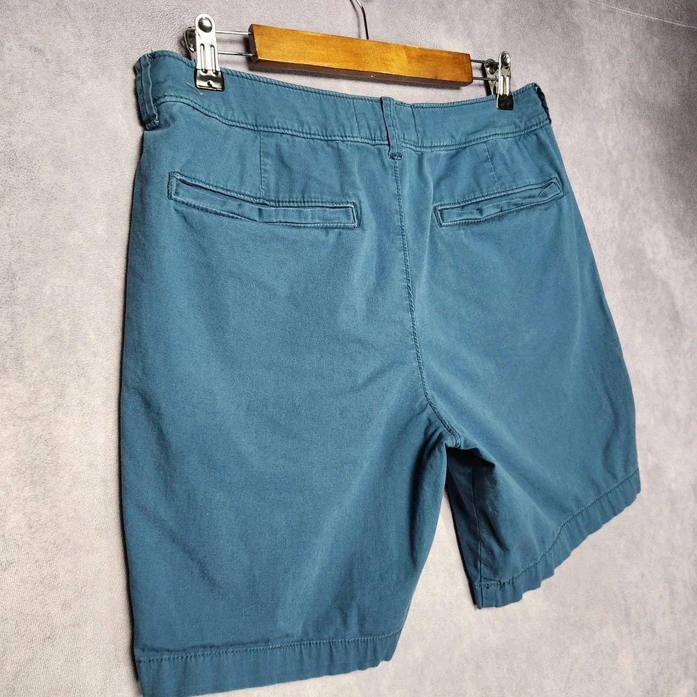 Hollister Beach Prep Fit Blue Chino Shorts Mens Size 31 Casual Summer